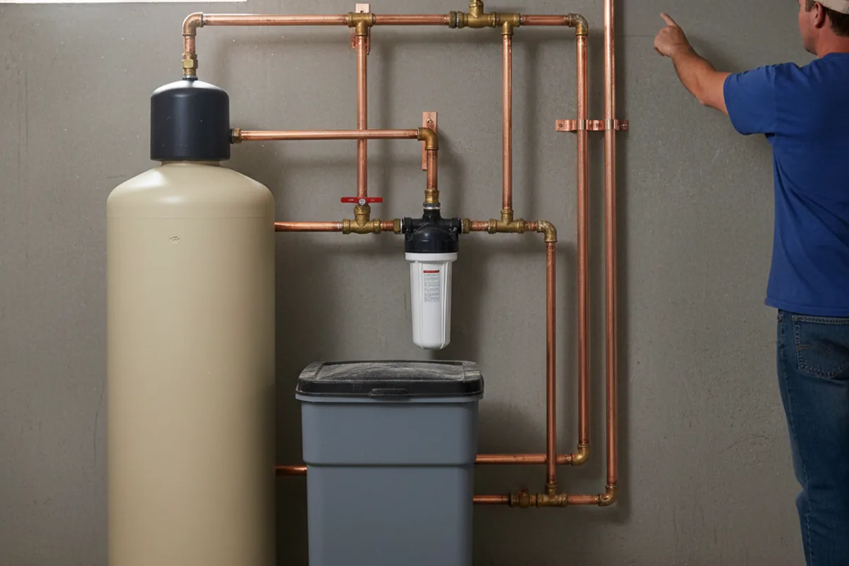 Whole-house water treatment system installed in East Hampton